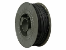 C-TECH Tisková struna (filament) ESSENTIAL LINE, PLA, černá, 1,75mm, 1kg