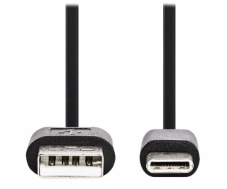 NEDIS kabel USB 2.0/ zástrčka USB-C - zástrčka USB-A/ 15W...
