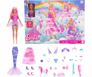 Mattel Adventní kalendář Barbie 2025