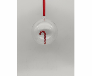 Vánoční hračka na stromeček Christmas Touch, 8 cm, sklo