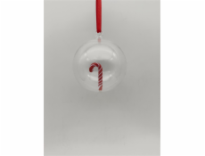 Vánoční hračka na stromeček Christmas Touch, 8 cm, sklo