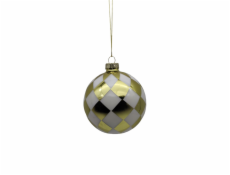 Vánoční hračka na stromeček Christmas Touch, 8 cm, sklo