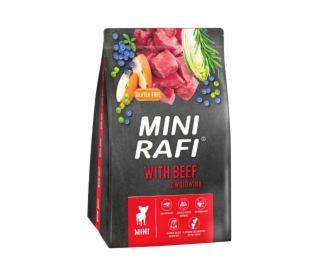 RAFI Mini with beef - suché krmivo pro psy - 3kg