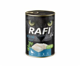 RAFI Cat Adult  with cod - mokré krmivo pro kočky - 400g