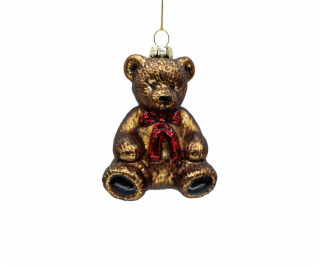 Vánoční hračka na stromeček Christmas Touch, 9 cm, sklo