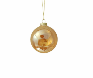 Vánoční hračka na stromeček Christmas Touch, 8 cm, sklo