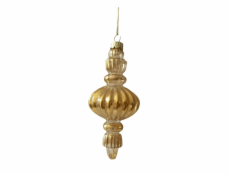 Vánoční hračka na stromeček Christmas Touch, 16 cm, sklo