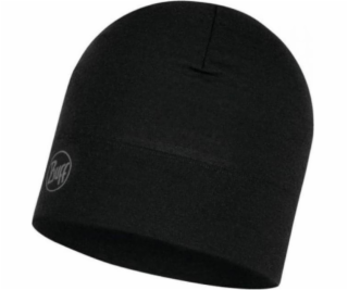 BUFF MERINO MIDWEIGHT BEANIE SOLID BLACK čepice
