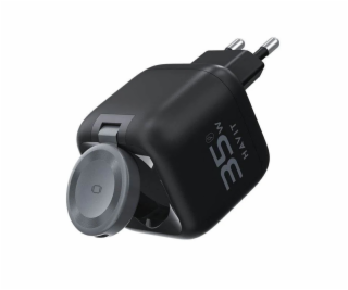 Havit UC250 A-EU - Cestovní nabíječka GaN s výsuvným kabe...