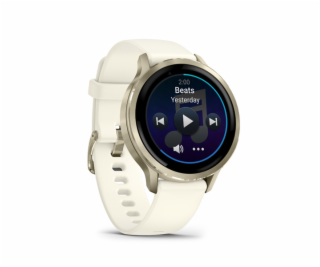 GARMIN VENU 4, Smart hodinky, Beige/Lunar Gold 41