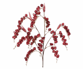 Umělá květina, červená, 100 cm