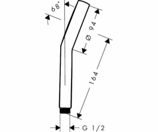 SPRCHOVÁ HLAVICE ACTIVERA SELECT S HG 2 FUNKCE CHROM