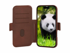 dbramante1928 Lynge - Pouzdro s klopou pro mobilní telefon - kompatibilita s MagSafe - kuže full-grain - dark tan