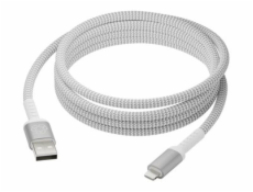 dbramante1928 re-charge - Kabel Lightning - USB s piny (male) do Lightning s piny (male) - 2.5 m - pletený kabel, 100% recycled plastic