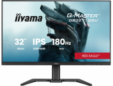 Iiyama G-Master GB3271QSU-B2 Red Eagle (80 cm (31,5 palce), černý (matný), QHD, IPS, FreeSync Premium, 180Hz panel)