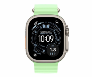 Apple Watch 49mm Neon Green Ocean Band Extension - Natura...