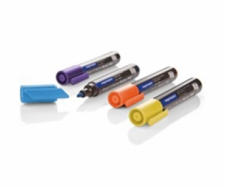 Popisovač Magnetoplan barvy sada  Pro, světle modrá, fial...