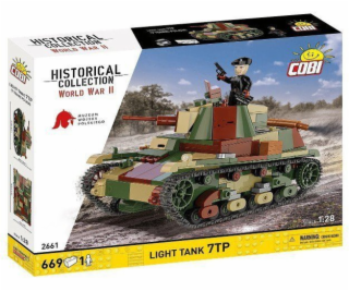 Cobi Klocki Lehký tank 7TP bloky 669 dílků