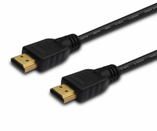 SAVIO CL-194 HDMI kabel 1,5 m, černý, pozlacené konektory...