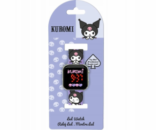 Kids Euroswan LED hodinky Kuromi Hello Kitty