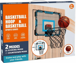 Madej Basketbalová deska s míčem a pumpou