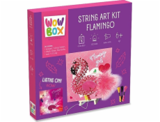 Tm Toys Kreativní sada WOW BOX String Art Flamingo