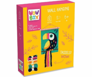 Tm Toys Kreativní sada WOW BOX s makramé tukanem