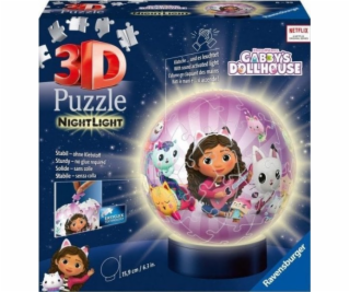 Ravensburger Polska 3D puzzle Svítící koule Gabiin kočičí...