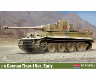 Academy Plastikový model tanku Tiger 1, raná verze 1/72