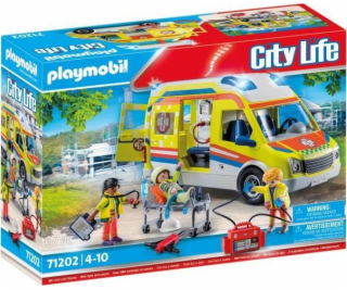 Playmobil Sanitka City Life 71202 se světly a zvuky