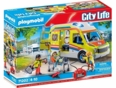 Playmobil Sanitka City Life 71202 se světly a zvuky