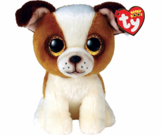 Meteor Maskot TY Pes Hugo hnědobílý 15 cm