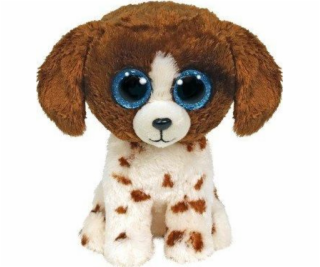 Meteor Plyšový pejsek Ty Beanie Boos hnědý a bílý - Muddl...