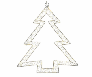 LED dekorace vánoční stromeček V38 cm, 120 LED diod