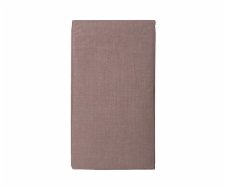 Prostěradlo Domoletti, hnědé, 140 x 220 cm