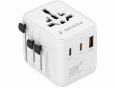 Gembird Univerzální 20W napájecí adaptér