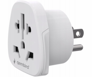 Gembird Americký světový 10A napájecí adaptér