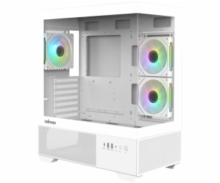 Zalman skříň Chronix / midT / 3x120mm ARGB fan / USB 2.0 ...