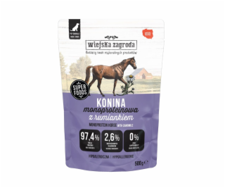 WIEJSKA ZAGRODA Monoprotein Horsemeat - vlhké krmivo pro ...