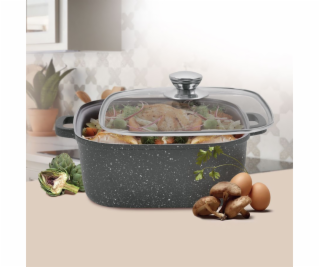 Maestro MR-2828 Hrnec s poklicí 28 cm 8 l Černý