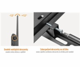 Sklopný televizní držák Fiber Mounts RICO-2 na televize i...