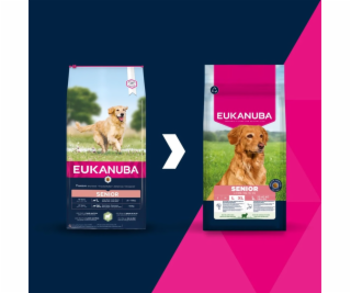 EUKANUBA Senior L XL Rich in lamb & rice - suché krmivo p...