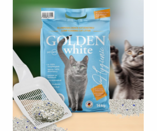 Golden Grey White żwirek bentonitowy dla kota 14kg