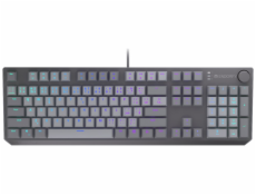 Endorfy mechanická klávesnice Thock V2 / drátová / ARGB /  red sw. / USB / num. kl. / CZ/SK layout