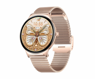 Chytré hodinky Colmi V89 (nerezová ocel, zlatá)