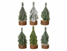 Dekorace,  vánoční stromeček , 11 cm, zelená