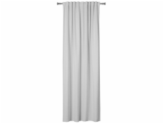 Noční závěs Domoletti MILA, světle šedý, 140 cm x 260 cm