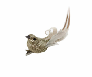 Vánoční hračka ptáček, 12 cm