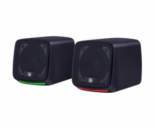 PC Speakers 2.0 DEFENDER J3 2.0 6W LED USB black