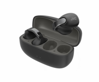 JVC HA-NP1TBU - otevřená sluchátka TWS typu Earcuff, černá